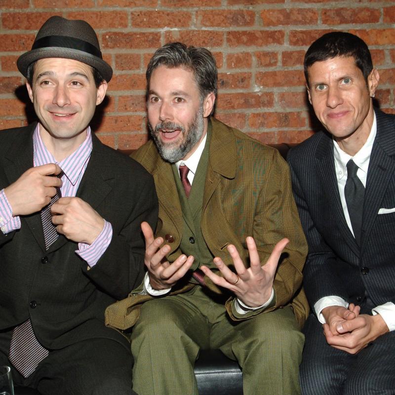 Beastie Boys members Adam Horovitz, Adam Yauch, and Mike Diamond